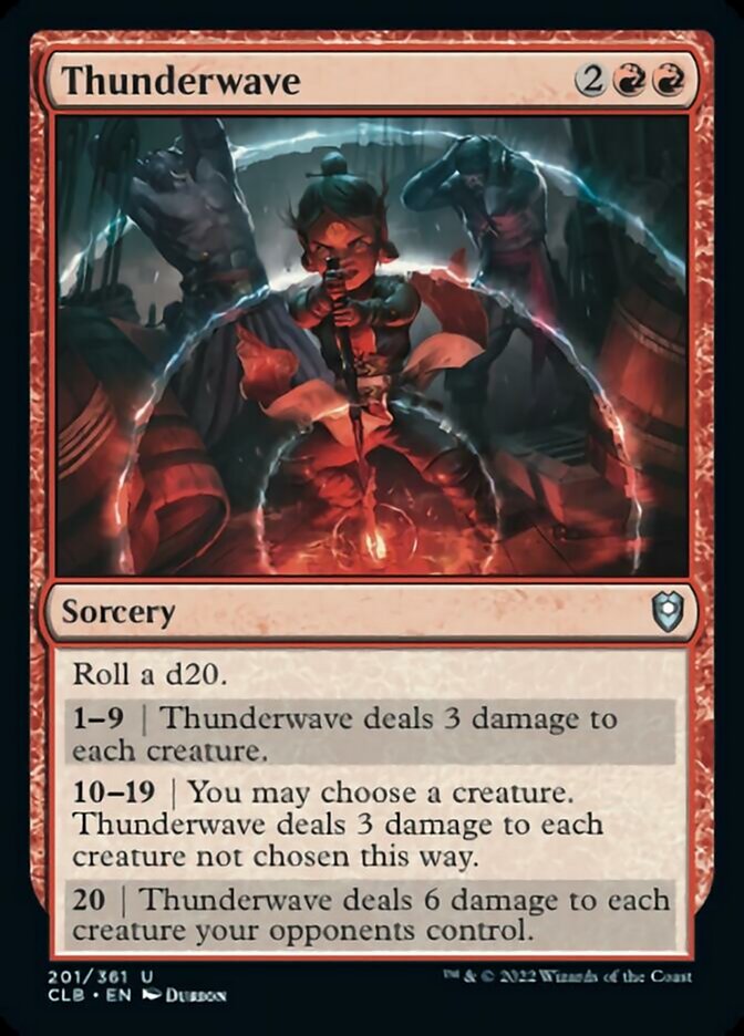 Thunderwave [Commander Legends: Battle for Baldur's Gate] | Card Citadel