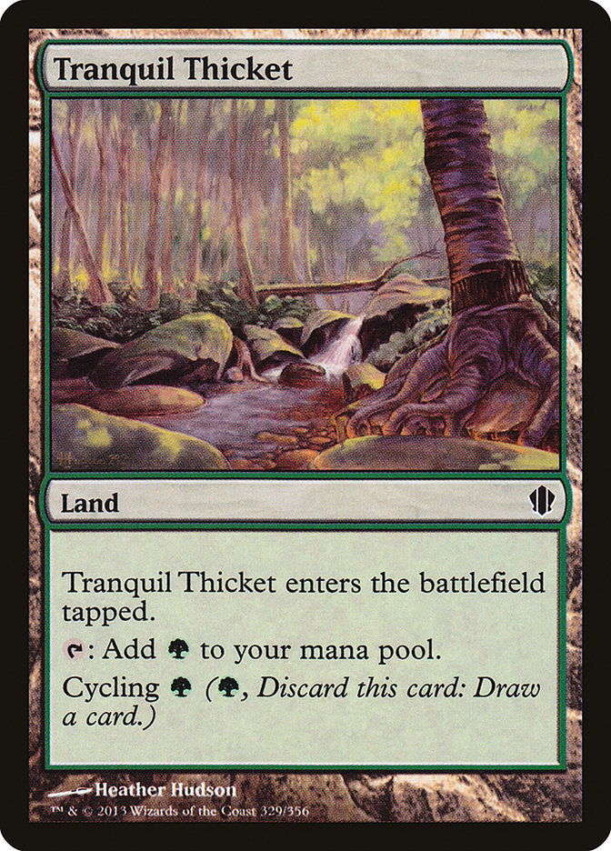 Tranquil Thicket [Commander 2013] | Card Citadel