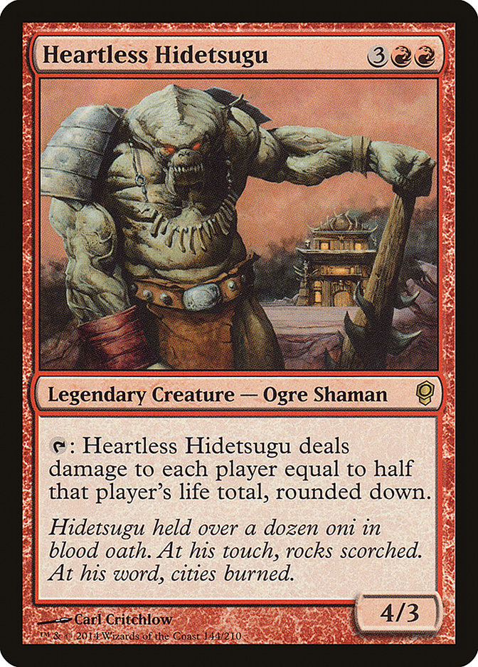 Heartless Hidetsugu [Conspiracy] | Card Citadel