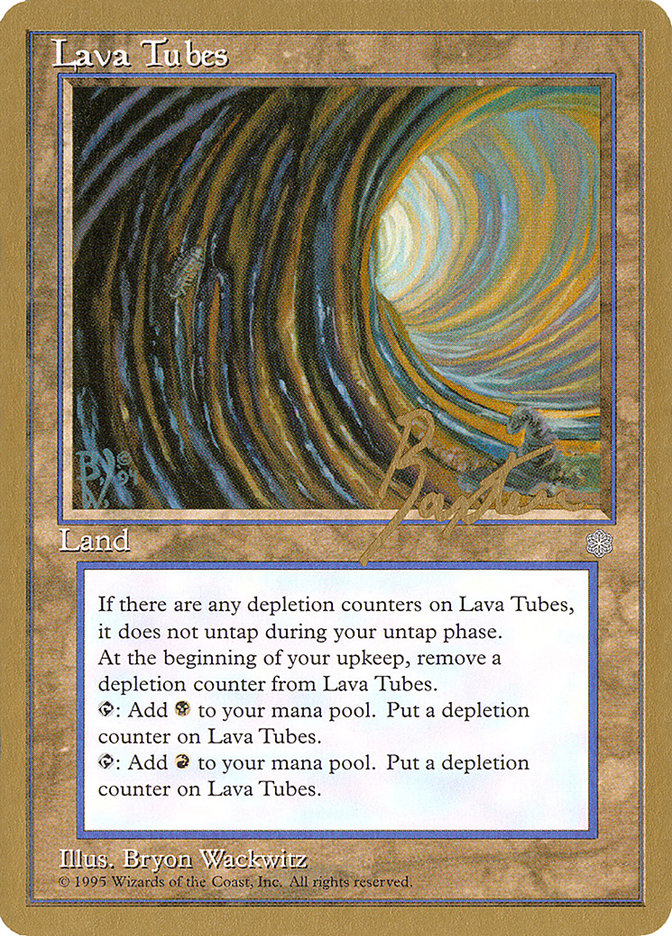 Lava Tubes (George Baxter) [Pro Tour Collector Set] | Card Citadel