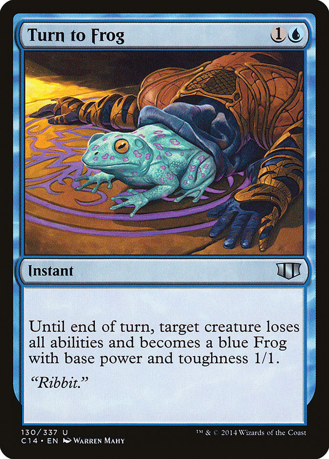 Turn to Frog [Commander 2014] | Card Citadel