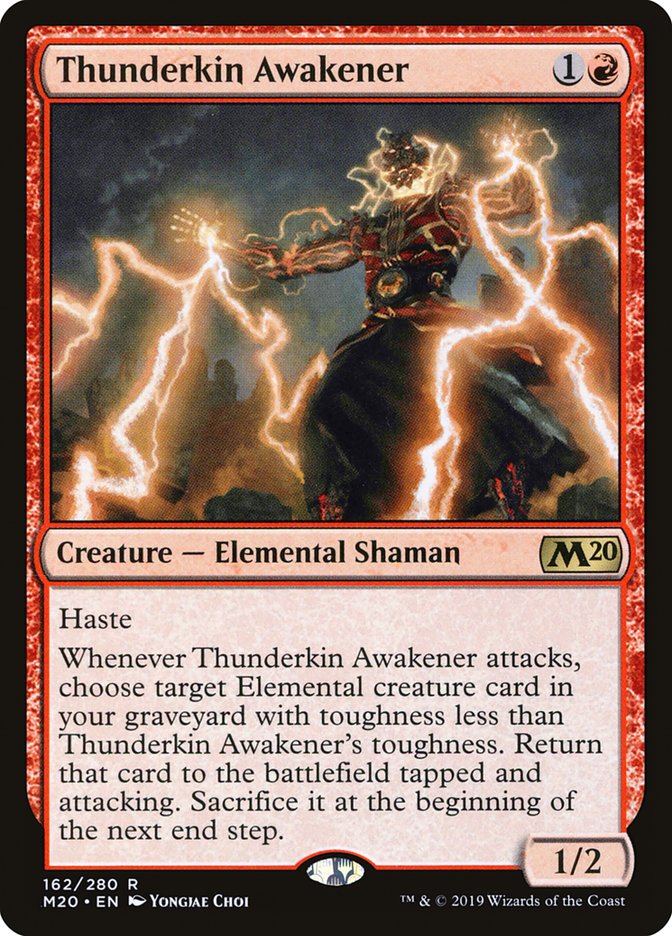 Thunderkin Awakener [Core Set 2020] | Card Citadel
