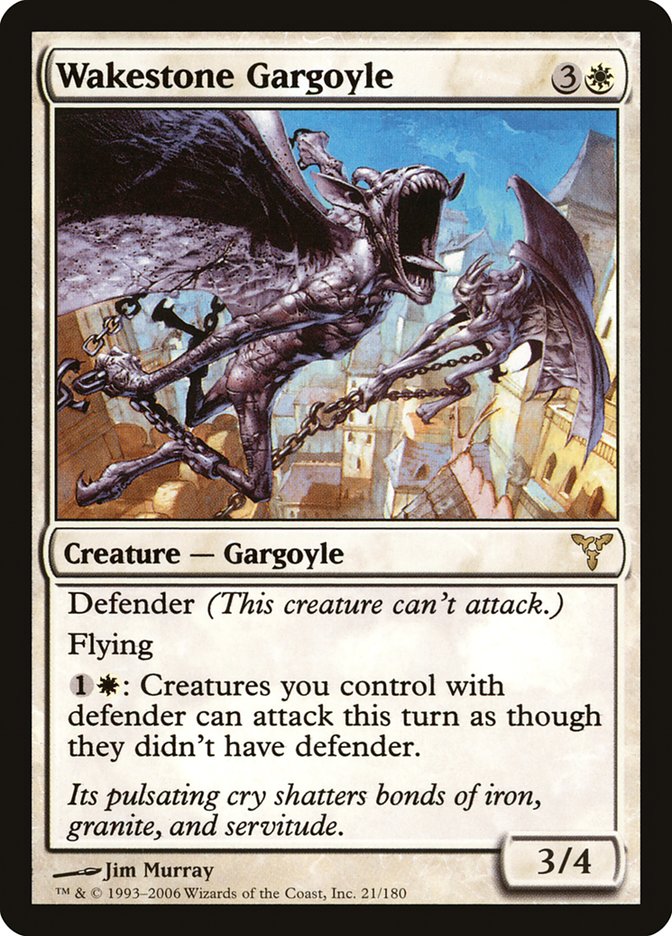 Wakestone Gargoyle [Dissension] | Card Citadel