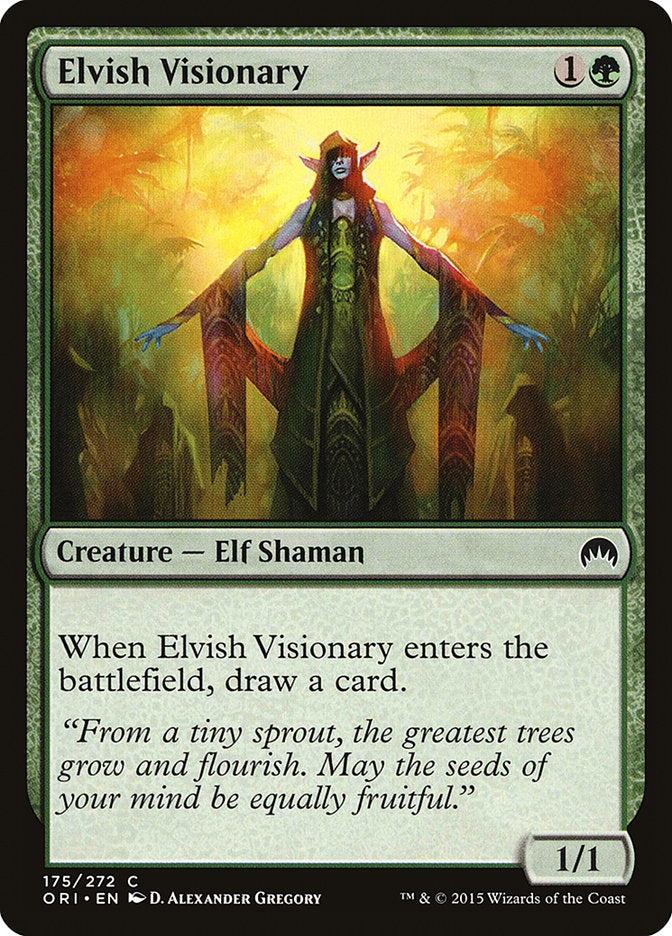 Elvish Visionary [Magic Origins] | Card Citadel