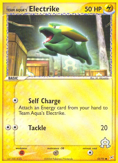 Team Aqua's Electrike (53/95) [EX: Team Magma vs Team Aqua] | Card Citadel