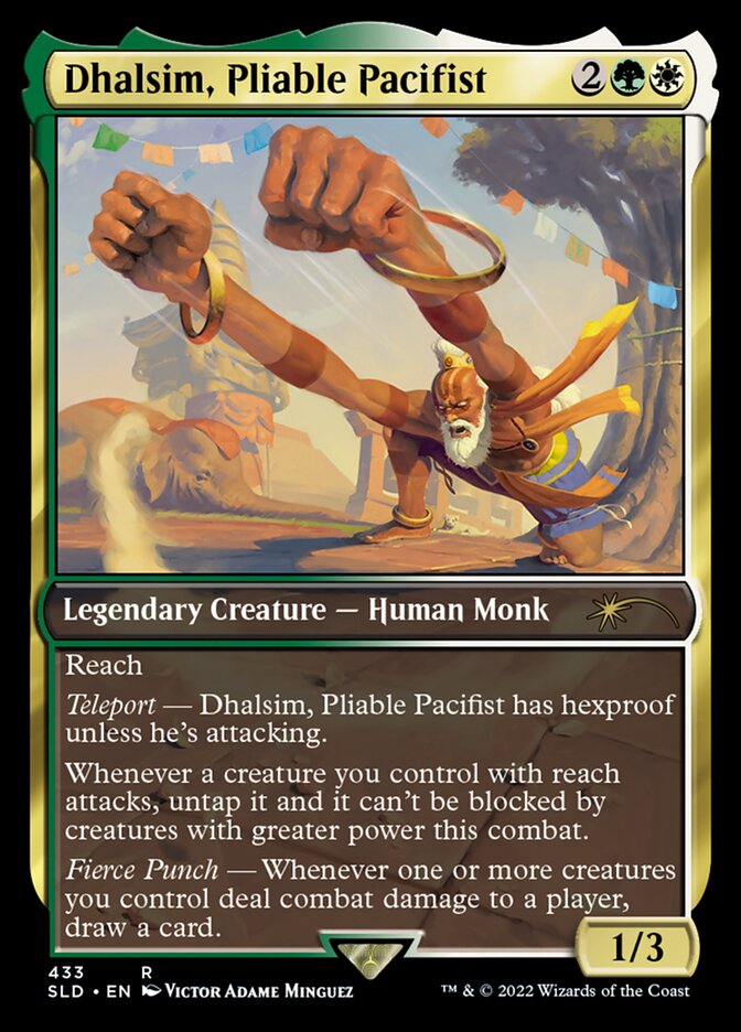 Dhalsim, Pliable Pacifis [Secret Lair Drop Series] | Card Citadel