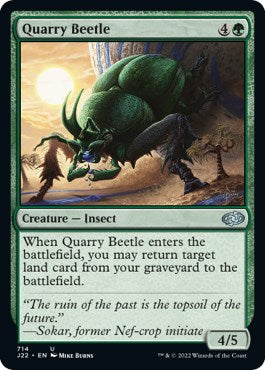 Quarry Beetle [Jumpstart 2022] | Card Citadel