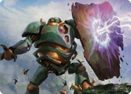 Walking Bulwark Art Card [Dominaria United Art Series] | Card Citadel
