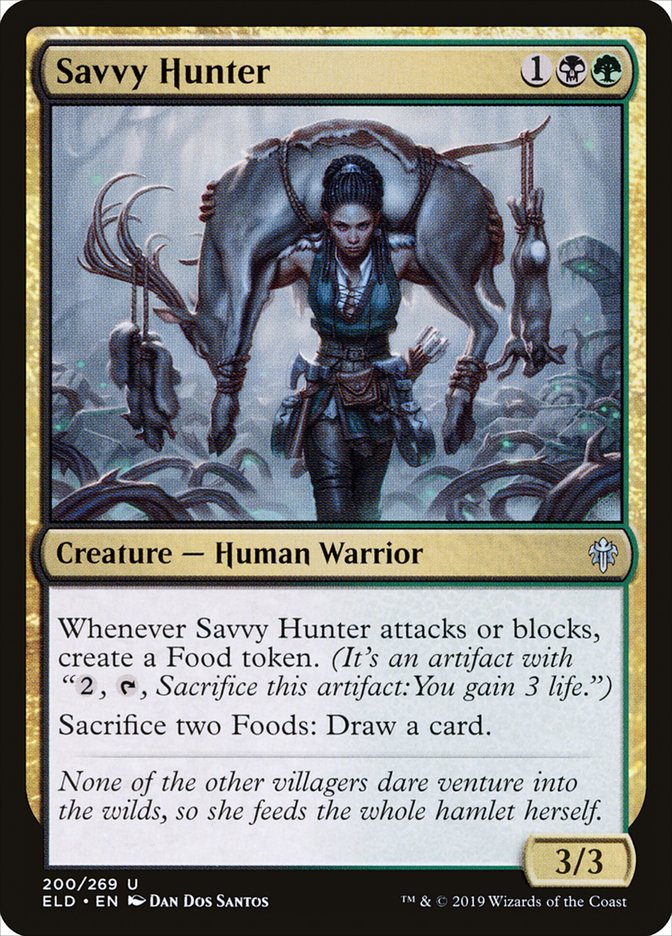 Savvy Hunter [Throne of Eldraine] | Card Citadel