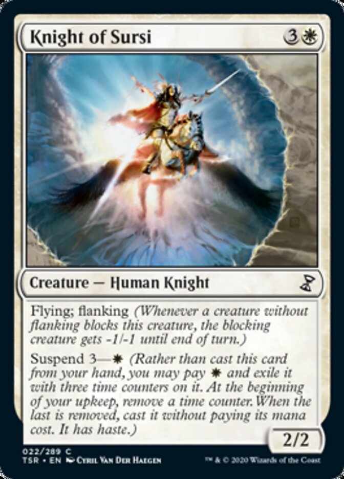 Knight of Sursi [Time Spiral Remastered] | Card Citadel