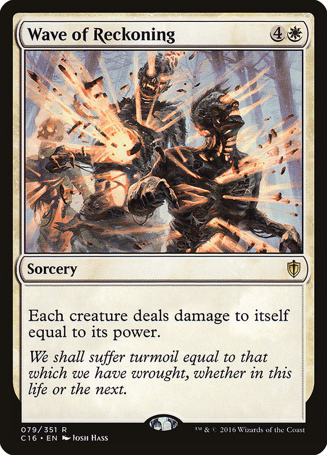 Wave of Reckoning [Commander 2016] | Card Citadel