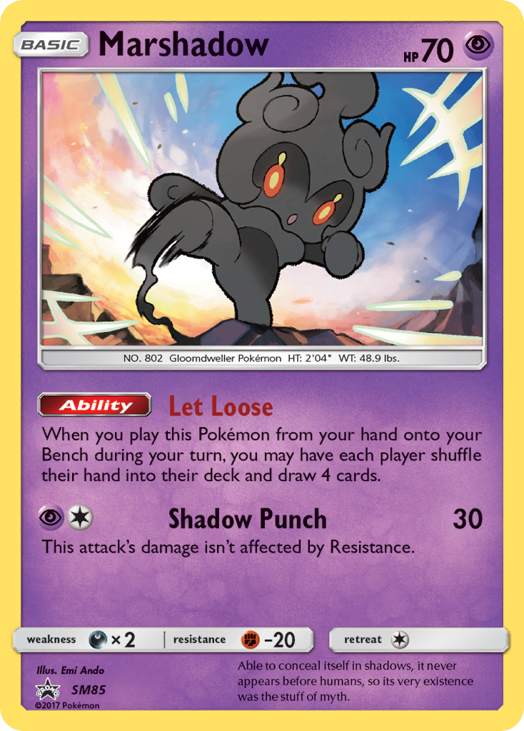 Marshadow (SM85) [Sun & Moon: Black Star Promos] | Card Citadel