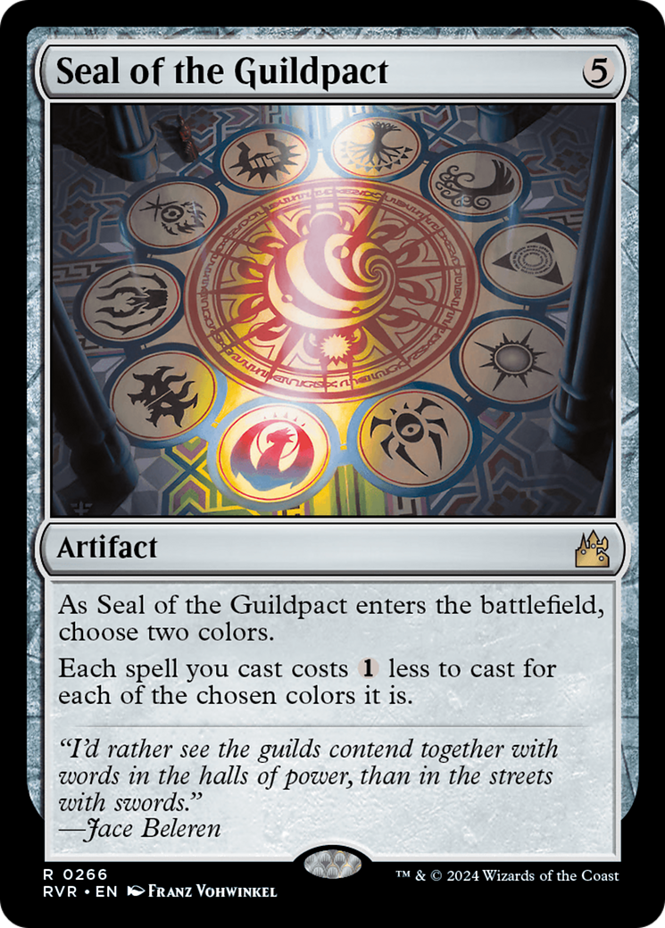 Seal of the Guildpact [Ravnica Remastered] | Card Citadel