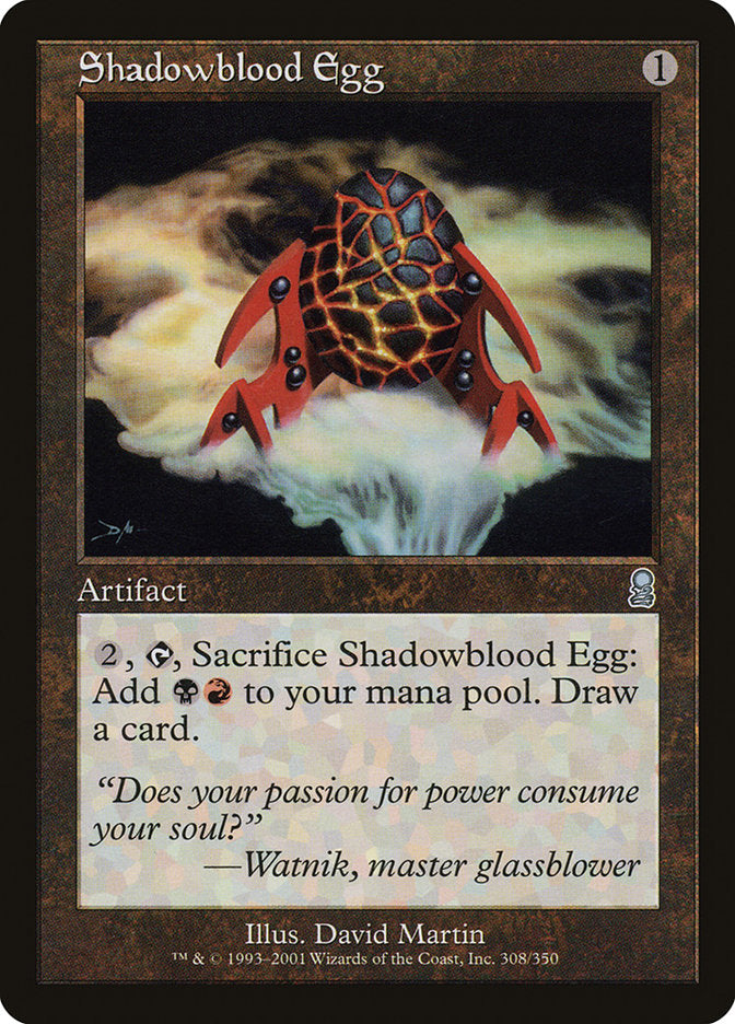 Shadowblood Egg [Odyssey] | Card Citadel