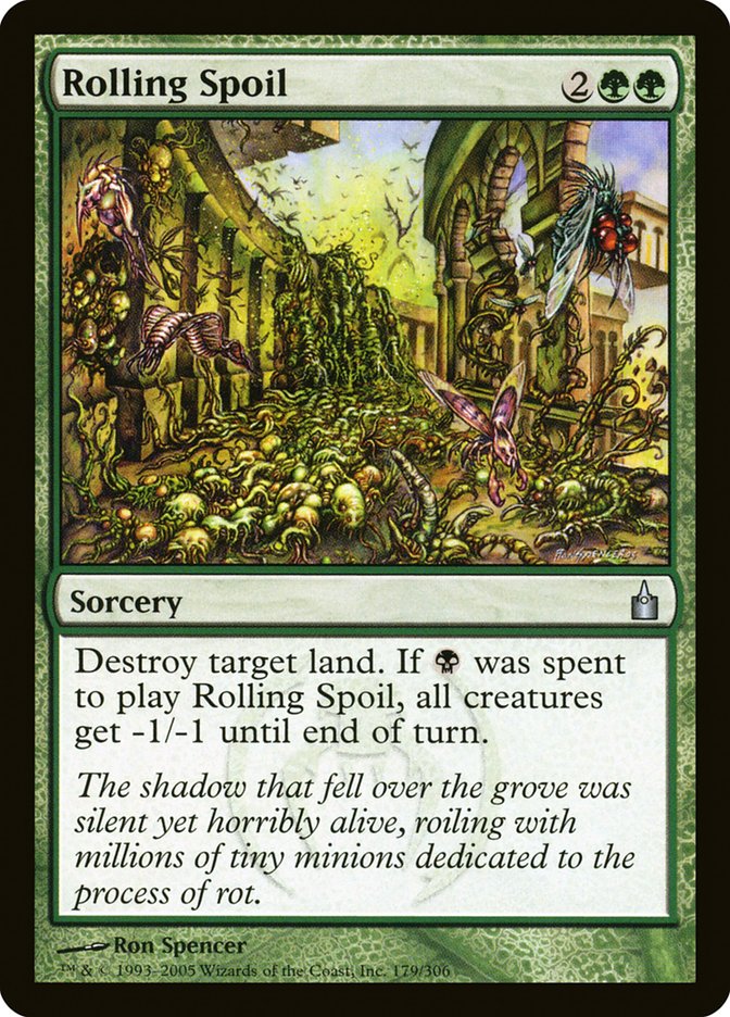 Rolling Spoil [Ravnica: City of Guilds] | Card Citadel