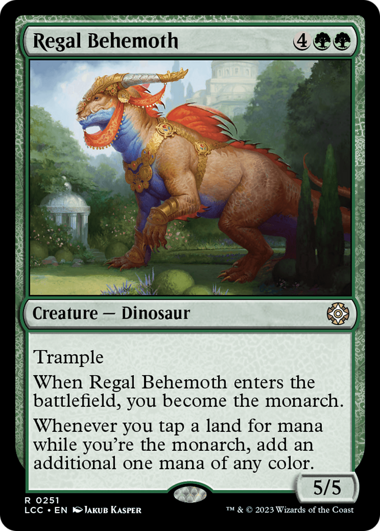 Regal Behemoth [The Lost Caverns of Ixalan Commander] | Card Citadel