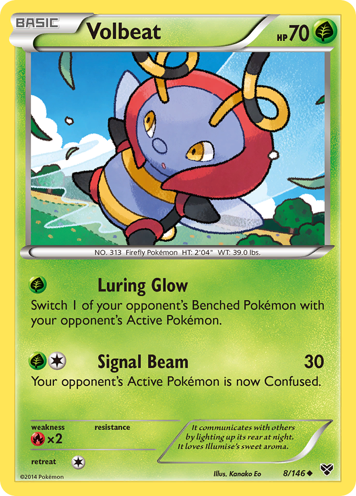 Volbeat (8/146) [XY: Base Set] | Card Citadel