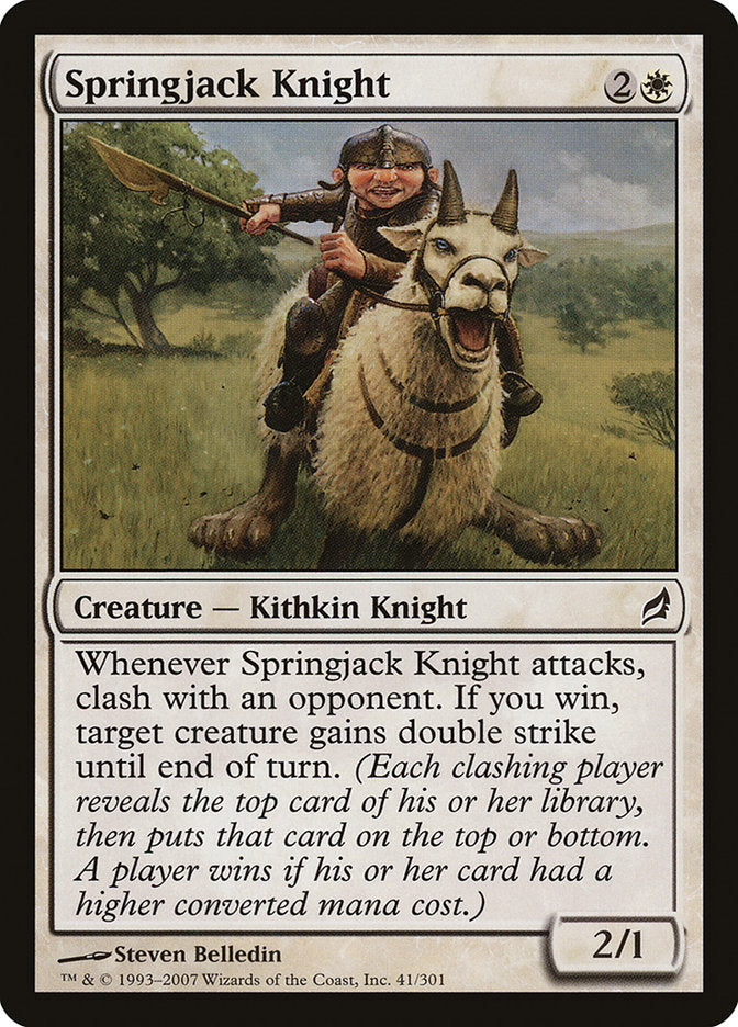 Springjack Knight [Lorwyn] | Card Citadel