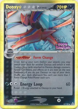 Deoxys (3/110) (Delta Species) (Stamped) [EX: Holon Phantoms] | Card Citadel