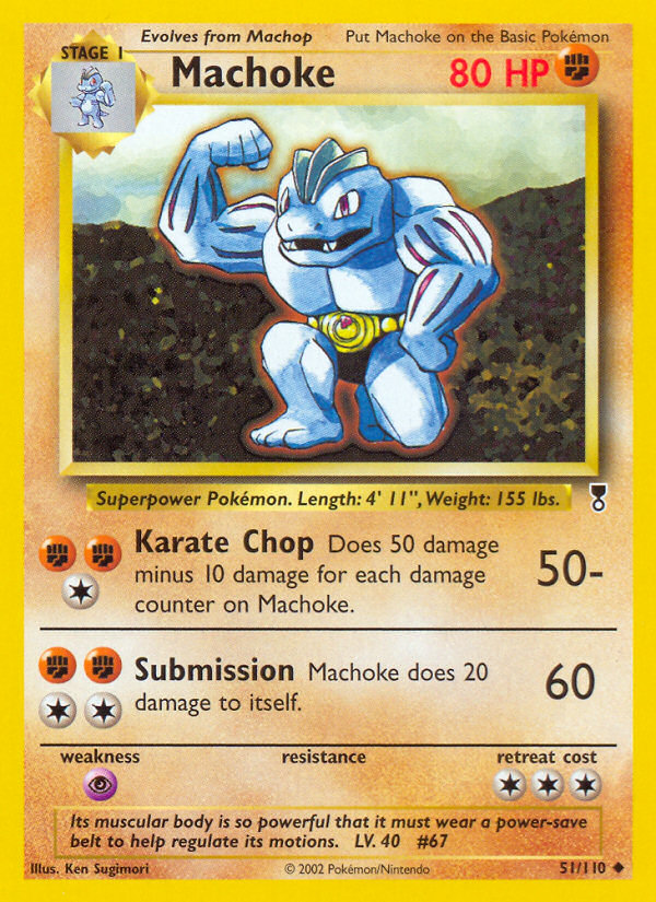 Machoke (51/110) [Legendary Collection] | Card Citadel