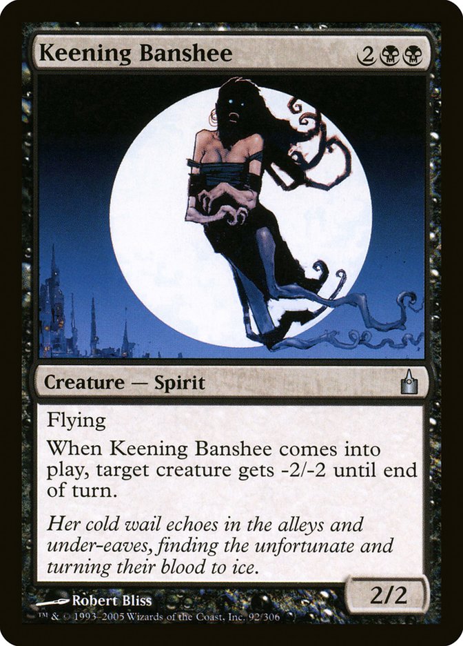 Keening Banshee [Ravnica: City of Guilds] | Card Citadel