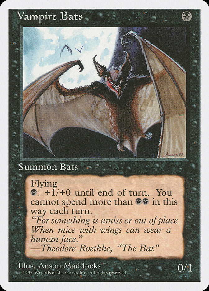 Vampire Bats [Fourth Edition] | Card Citadel