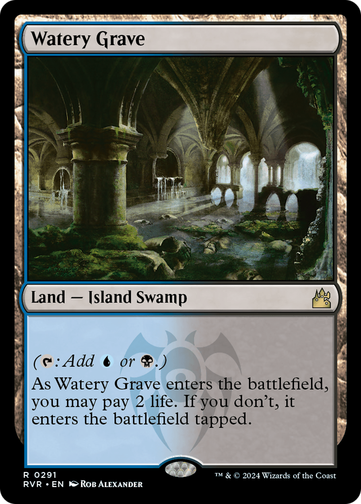 Watery Grave [Ravnica Remastered] | Card Citadel