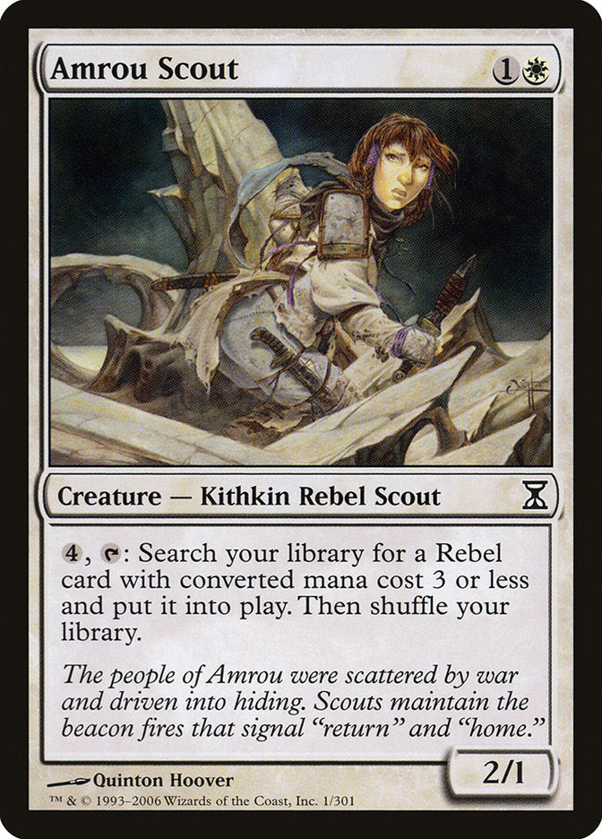 Amrou Scout [Time Spiral] | Card Citadel