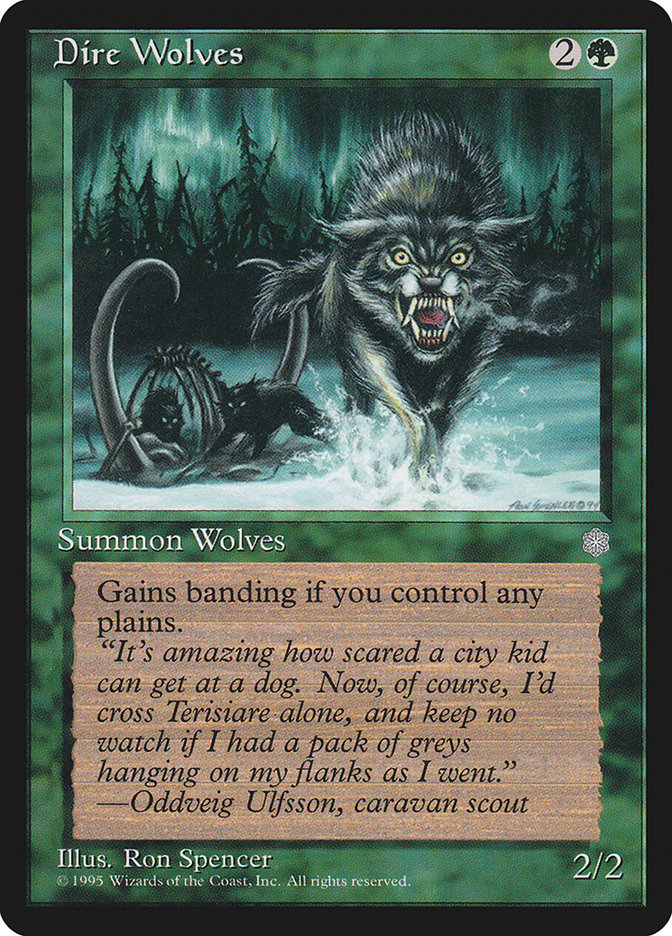 Dire Wolves [Ice Age] | Card Citadel