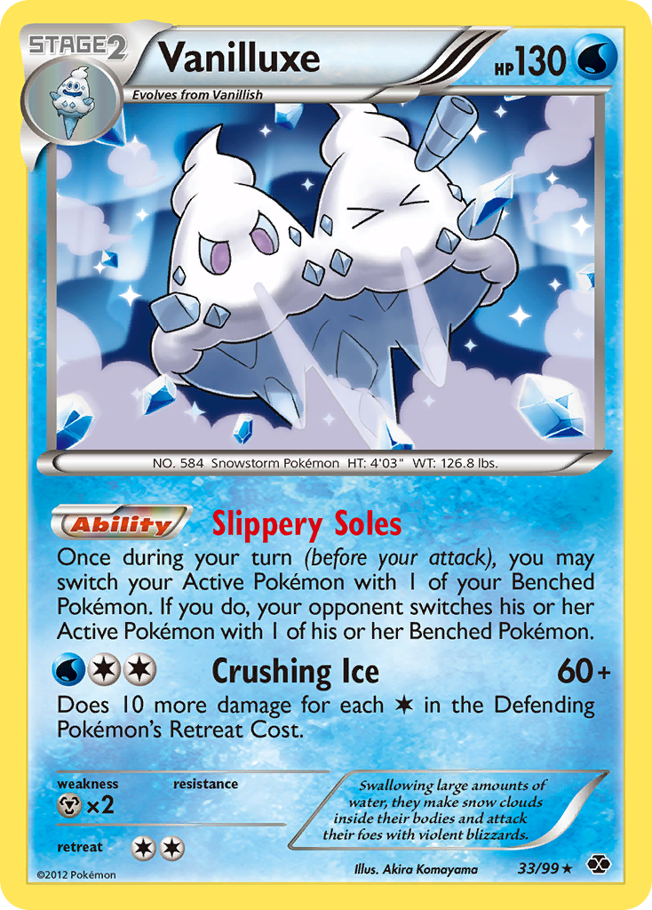 Vanilluxe (33/99) [Black & White: Next Destinies] | Card Citadel