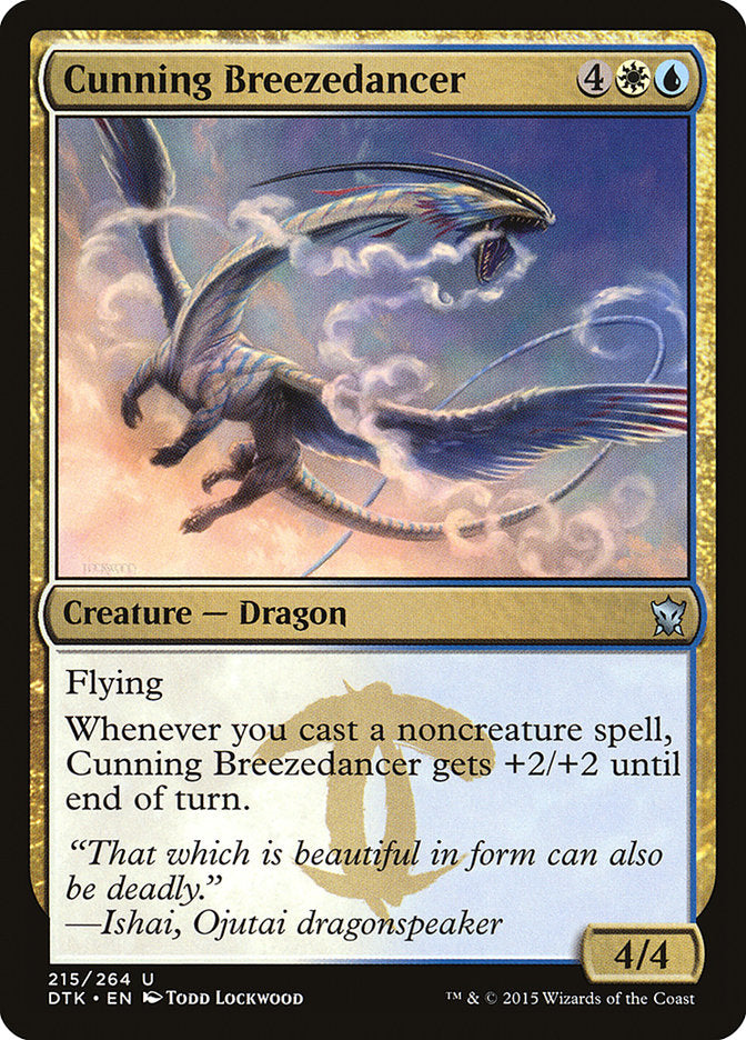 Cunning Breezedancer [Dragons of Tarkir] | Card Citadel