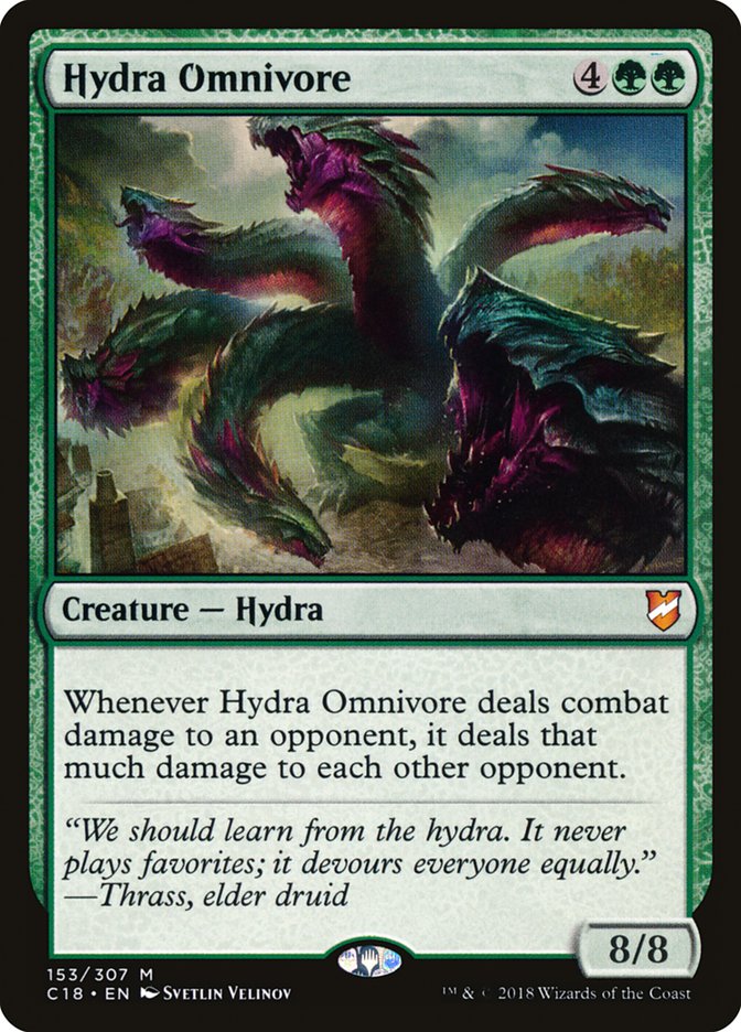 Hydra Omnivore [Commander 2018] | Card Citadel