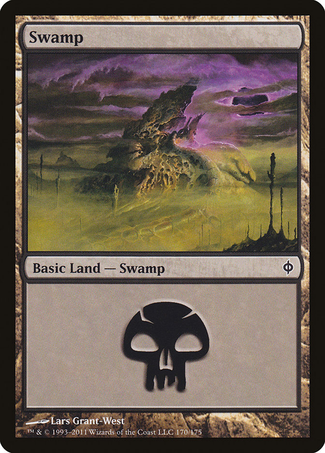 Swamp [New Phyrexia] | Card Citadel