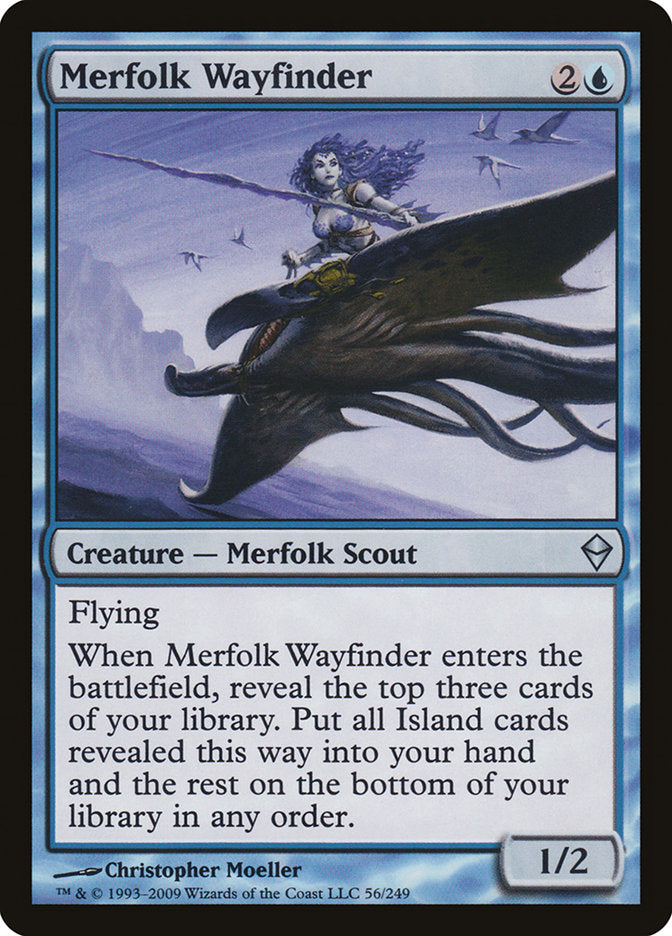 Merfolk Wayfinder [Zendikar] | Card Citadel