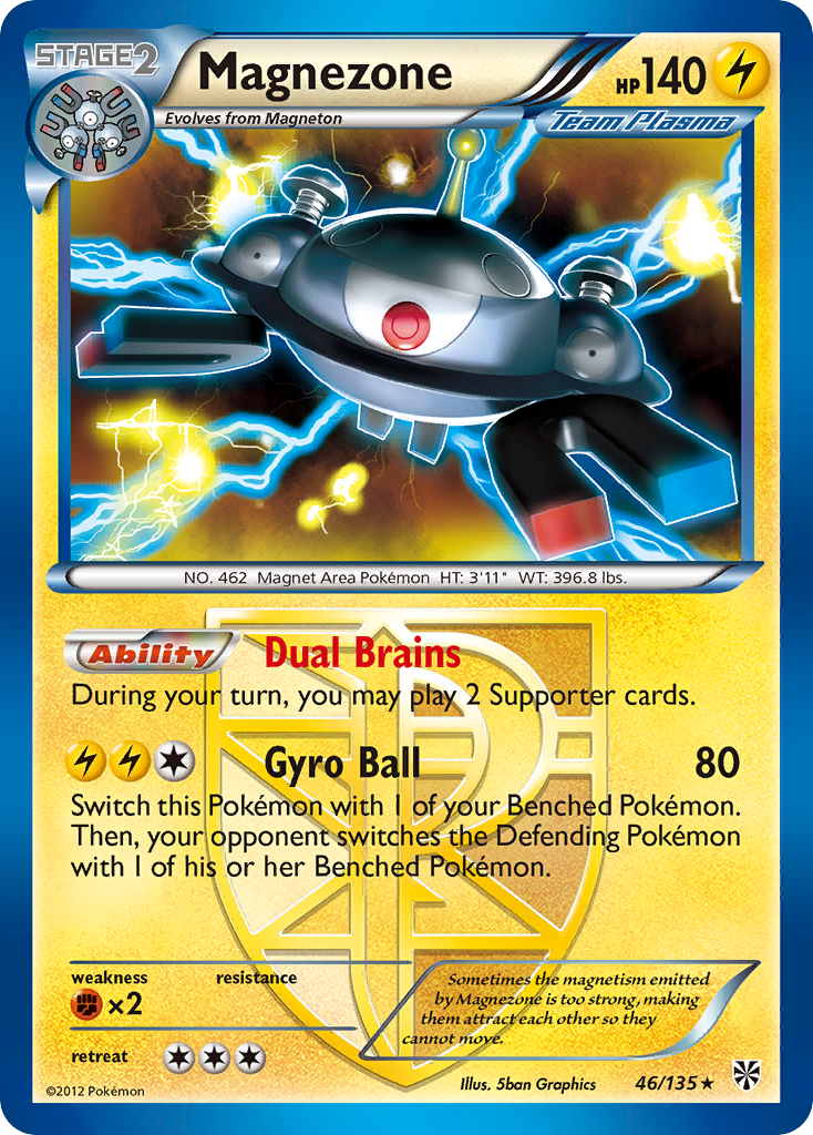 Magnezone (46/135) [Black & White: Plasma Storm] | Card Citadel