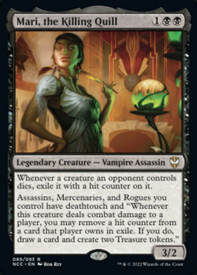 Mari, the Killing Quill [Streets of New Capenna Commander] | Card Citadel