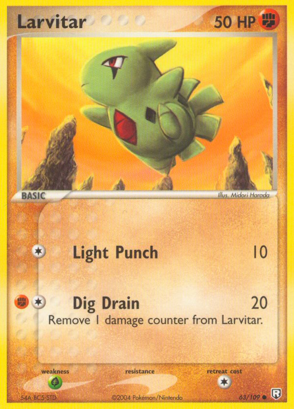 Larvitar (63/109) [EX: Team Rocket Returns] | Card Citadel