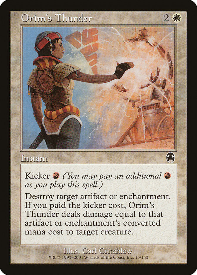 Orim's Thunder [Apocalypse] | Card Citadel