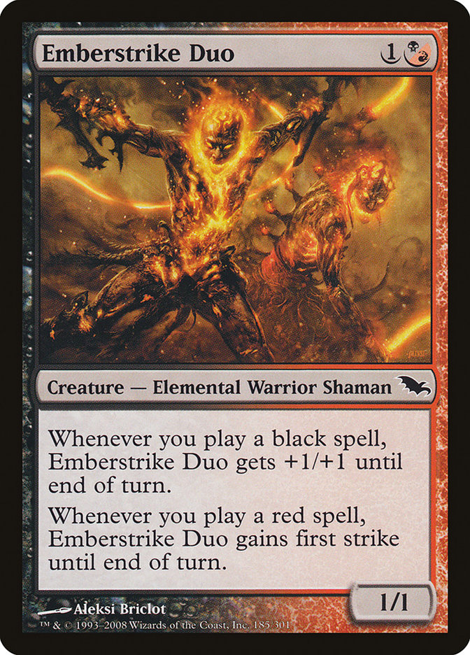 Emberstrike Duo [Shadowmoor] | Card Citadel