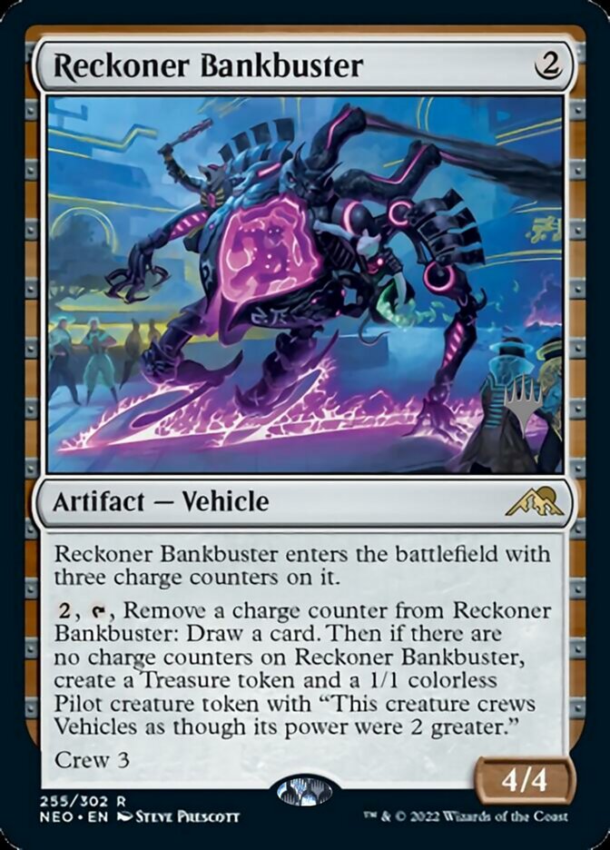 Reckoner Bankbuster (Promo Pack) [Kamigawa: Neon Dynasty Promos] | Card Citadel