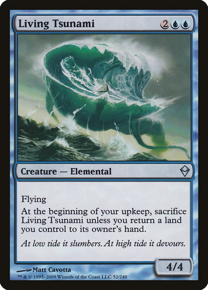 Living Tsunami [Zendikar] | Card Citadel