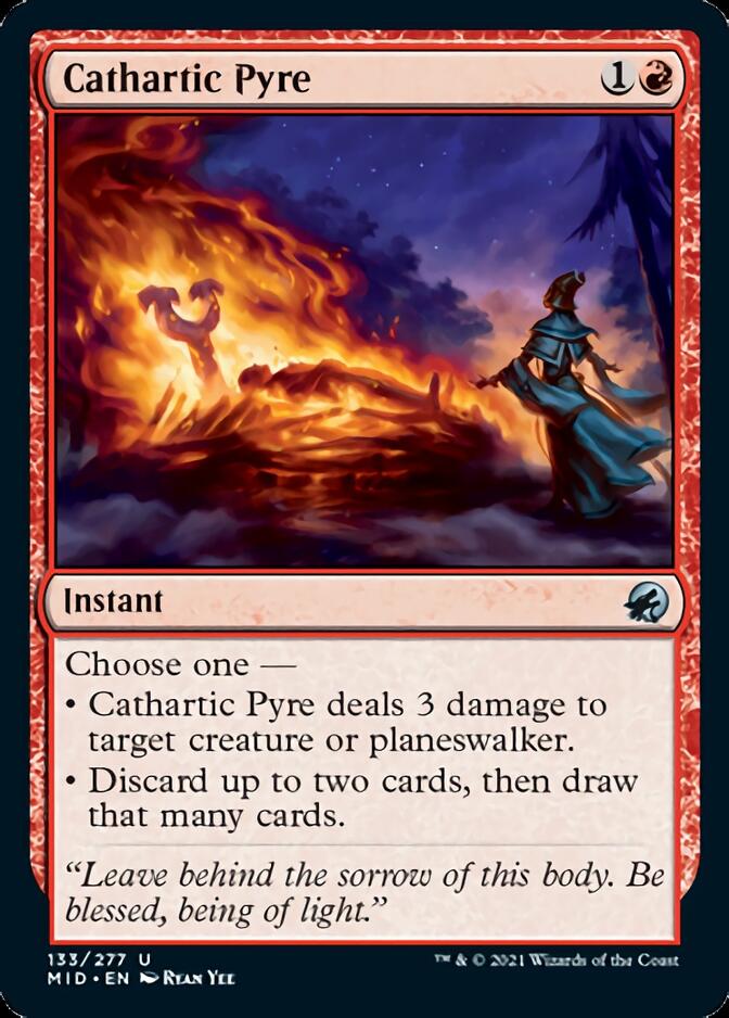 Cathartic Pyre [Innistrad: Midnight Hunt] | Card Citadel