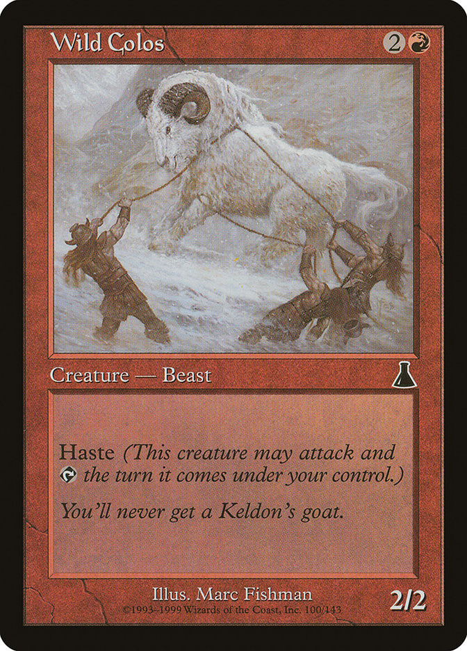 Wild Colos [Urza's Destiny] | Card Citadel