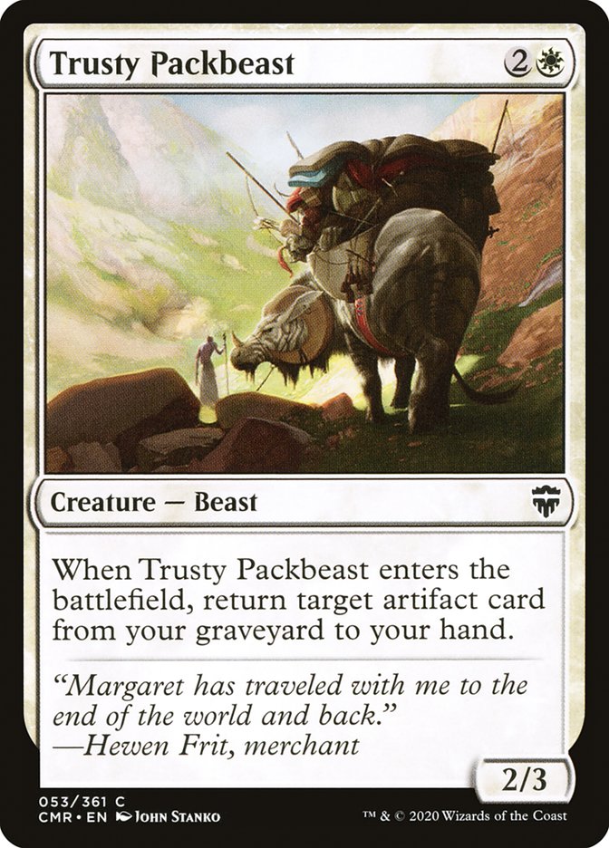 Trusty Packbeast [Commander Legends] | Card Citadel
