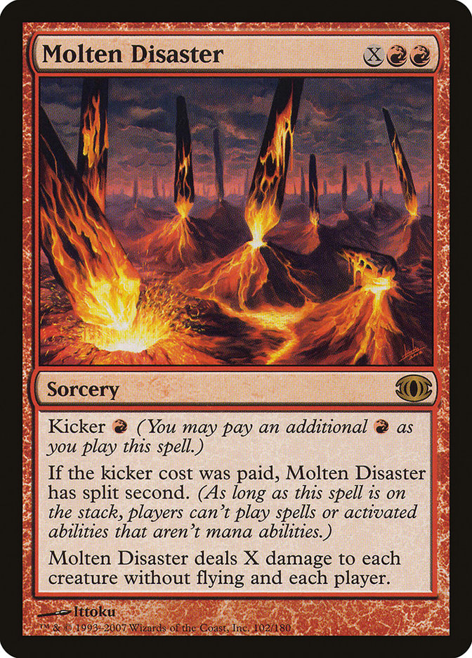 Molten Disaster [Future Sight] | Card Citadel