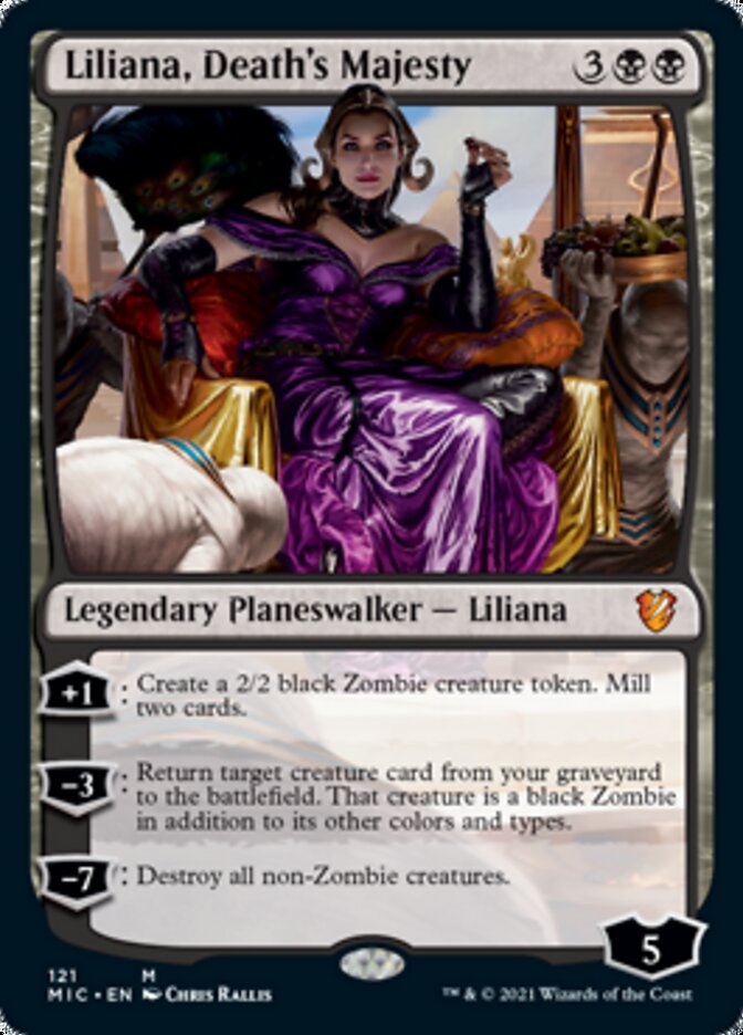 Liliana, Death's Majesty [Innistrad: Midnight Hunt Commander] | Card Citadel