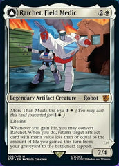 Ratchet, Field Medic // Ratchet, Rescue Racer [Universes Beyond: Transformers] | Card Citadel
