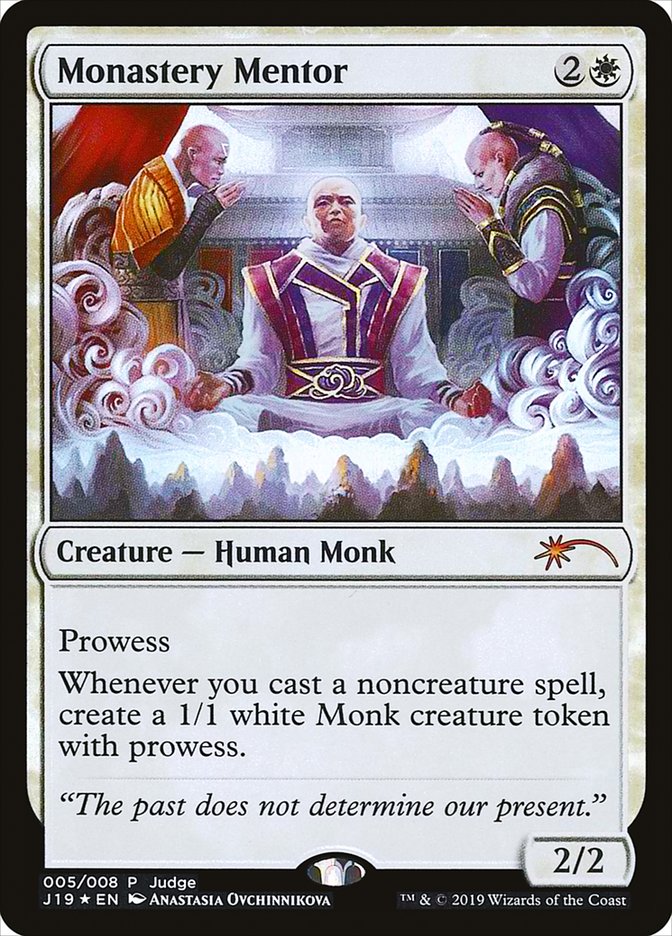 Monastery Mentor [Judge Gift Cards 2019] | Card Citadel