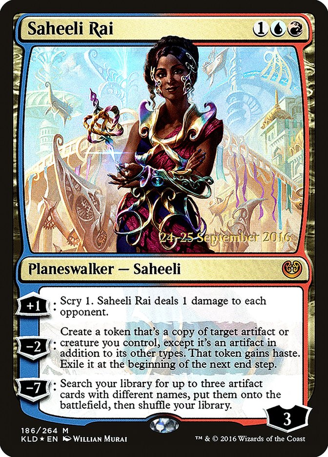 Saheeli Rai [Kaladesh Promos] | Card Citadel