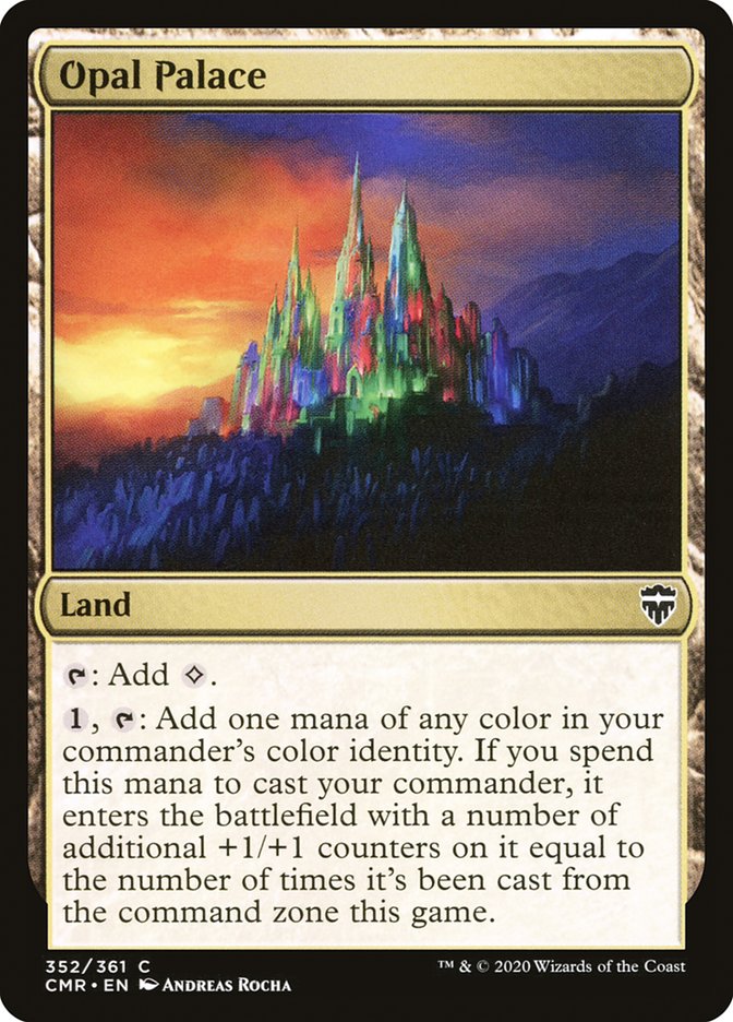 Opal Palace [Commander Legends] | Card Citadel